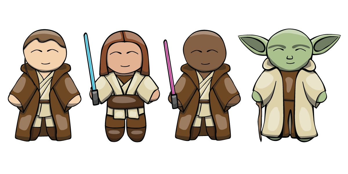 all jedi characters